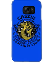 Load image into Gallery viewer, Gift For Cassie Girl The Soul Of A Mermaid Phone case