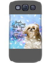 Load image into Gallery viewer, Angels And Shih Tzu Are Not Different Gift For Dog Lovers Phone case