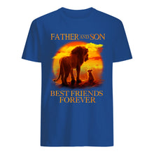 Load image into Gallery viewer, Father And Son Best Friends Forever Gift For Son Guys Tee