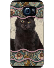 Load image into Gallery viewer, Lovely Phone Case Cute Black Cat Boho Pattern Gift For Cat Lovers Phone case