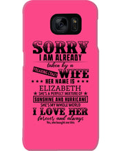 Load image into Gallery viewer, Gift For Husband I Love Here Forever And Always Phone case