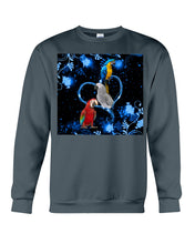 Load image into Gallery viewer, Lovely Phone Case Twinkling Blue Heart Gift For Parrots Lovers Sweatshirt