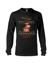 Load image into Gallery viewer, Cow I Need Somebody Who Sees The Crazy And Still Wants Me Unisex Long Sleeve