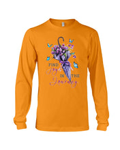 Load image into Gallery viewer, Butterflies Find Joy In The Journey Gift For Daughter Unisex Long Sleeve