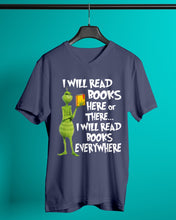 Load image into Gallery viewer, I’ll Read Book Everywhere Great Gift For Book Lovers Guys V-Neck