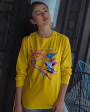 Load image into Gallery viewer, Hummingbirds Heart Shaped I Am A Simple Woman Gift For Mom Unisex Long Sleeve