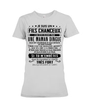 Load image into Gallery viewer, Je Suis Un Fils Chanceux Birthday Gift For Men Ladies Tee