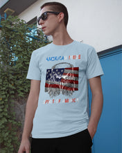 Load image into Gallery viewer, Eagle American Pride Spirit Of America Gift For American People Guys Tee