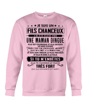 Load image into Gallery viewer, Je Suis Un Fils Chanceux Birthday Gift For Men Sweatshirt