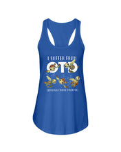 Load image into Gallery viewer, I Suffer From Obsessive Turtle Disorder Gift For Turtle Lovers Ladies Flowy Tank