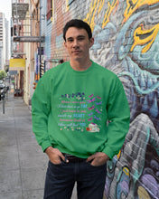 Load image into Gallery viewer, Butterflies When I Miss You I Just Have To Look Inside My Heart Gift For Lover Sweatshirt