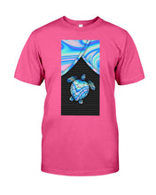 Load image into Gallery viewer, Magical Blue Turtle Pattern Gift For Turtle Lovers Guys Tee