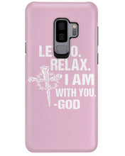 Load image into Gallery viewer, Let You Relax I Am With You Gray Background Phone case