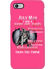 Load image into Gallery viewer, July Man Son Of God Birthday Meaningful Gift For Men Phone case