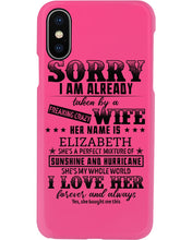 Load image into Gallery viewer, Gift For Husband I Love Here Forever And Always Phone case