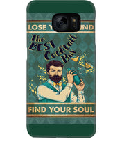 Load image into Gallery viewer, Lose Your Mind Find Your Soul Gift For Bartender Phone case