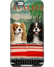 Load image into Gallery viewer, Cavalier Happy Holiday Gift For Dog Lovers Phone case