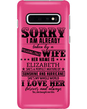 Load image into Gallery viewer, Gift For Husband I Love Here Forever And Always Phone case