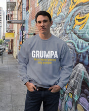 Load image into Gallery viewer, Grumpa Like A Regular Grandpa Only Grumpier Sweatshirt