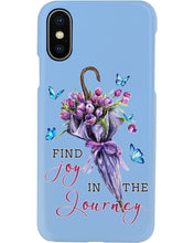 Load image into Gallery viewer, Butterflies Find Joy In The Journey Gift For Daughter Phone case