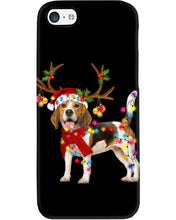 Load image into Gallery viewer, Beagle Gorgeous Reindeer Xmas Lights Gift For Dog Lovers Phone case