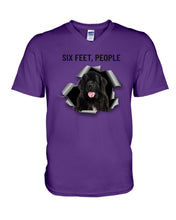 Load image into Gallery viewer, Labrador Retriever Six Feet People Unique Custom Design For Dog Lovers Guys V-Neck