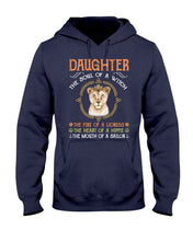 Load image into Gallery viewer, Daughter The Soul Of Witch The Fire Of Lioness Hoodie