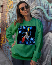 Load image into Gallery viewer, Lovely Phone Case Twinkling Blue Heart Gift For Parrots Lovers Sweatshirt