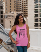 Load image into Gallery viewer, Giving For Dad Let You Know You're Appreciated Custom Design Ladies Flowy Tank