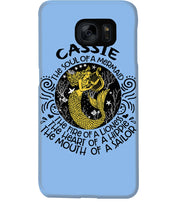 Load image into Gallery viewer, Gift For Cassie Girl The Soul Of A Mermaid Phone case