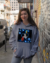 Load image into Gallery viewer, Lovely Phone Case Twinkling Blue Heart Gift For Parrots Lovers Hoodie