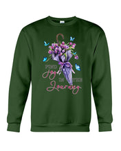 Load image into Gallery viewer, Butterflies Find Joy In The Journey Gift For Daughter Sweatshirt