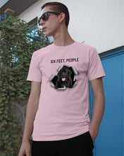Load image into Gallery viewer, Labrador Retriever Six Feet People Unique Custom Design For Dog Lovers Guys Tee