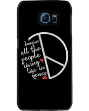 Load image into Gallery viewer, Image All The People Living Life In Peace Custom Design For Friends Phone case