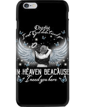 Load image into Gallery viewer, Butterfly I Need You More Angel Wings Gift For Lovers Phone case