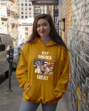 Load image into Gallery viewer, Keep America Great Yorkshire Terrier Gift For Dog Lovers Hoodie