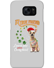 Load image into Gallery viewer, A True Friend Loves Paws On My Heart Gift For Dog Lovers Phone case