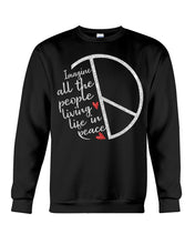 Load image into Gallery viewer, Image All The People Living Life In Peace Custom Design For Friends Sweatshirt