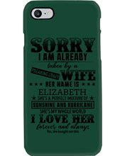 Load image into Gallery viewer, Gift For Husband I Love Here Forever And Always Phone case