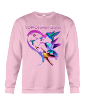 Load image into Gallery viewer, Hummingbirds Heart Shaped I Am A Simple Woman Gift For Mom Sweatshirt