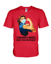 Load image into Gallery viewer, I Can Make It What's Your Superpower Special Custom Design Guys V-Neck