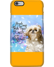 Load image into Gallery viewer, Angels And Shih Tzu Are Not Different Gift For Dog Lovers Phone case