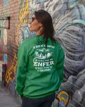 Load image into Gallery viewer, Je Suis Né El En Jarvier Enfer Le Diable N Aime Pas Birthday Gift Sweatshirt
