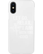 Load image into Gallery viewer, Let You Relax I Am With You Gray Background Phone case