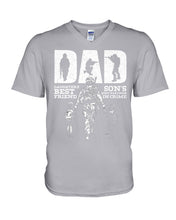 Load image into Gallery viewer, Daughter's Best Friend Son's Partner In Crime Special Custom Design Guys V-Neck