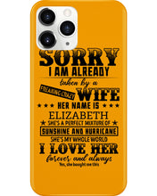 Load image into Gallery viewer, Gift For Husband I Love Here Forever And Always Phone case