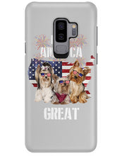 Load image into Gallery viewer, Keep America Great Yorkshire Terrier Gift For Dog Lovers Phone case