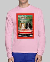 Load image into Gallery viewer, Cavalier Happy Holiday Gift For Dog Lovers Unisex Long Sleeve
