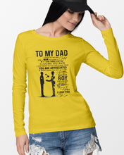 Load image into Gallery viewer, Giving For Dad Let You Know You're Appreciated Custom Design Unisex Long Sleeve
