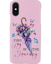 Load image into Gallery viewer, Butterflies Find Joy In The Journey Gift For Daughter Phone case